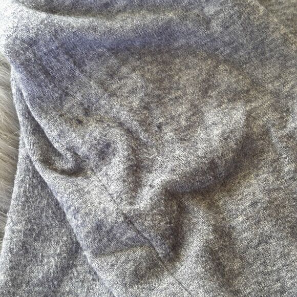 Cyrus Sweater Sz XL Turtleneck Ribbed Tunic Grey Winter Autumn Casual Knit Warm - Picture 3 of 9